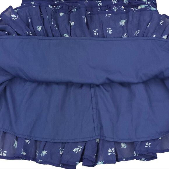 Anthropologie Let Me Be Mock Neck Mini Dress Floral Boho - Picture 8 of 14